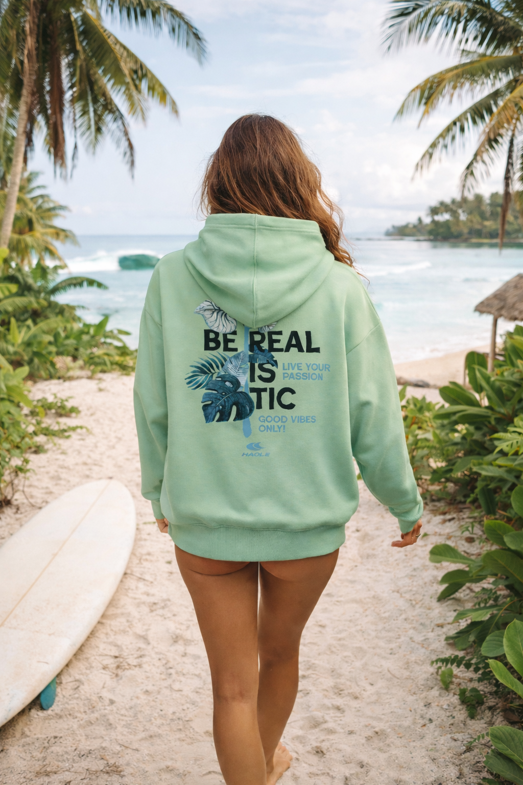 Be Realistic - Hoodie - Női