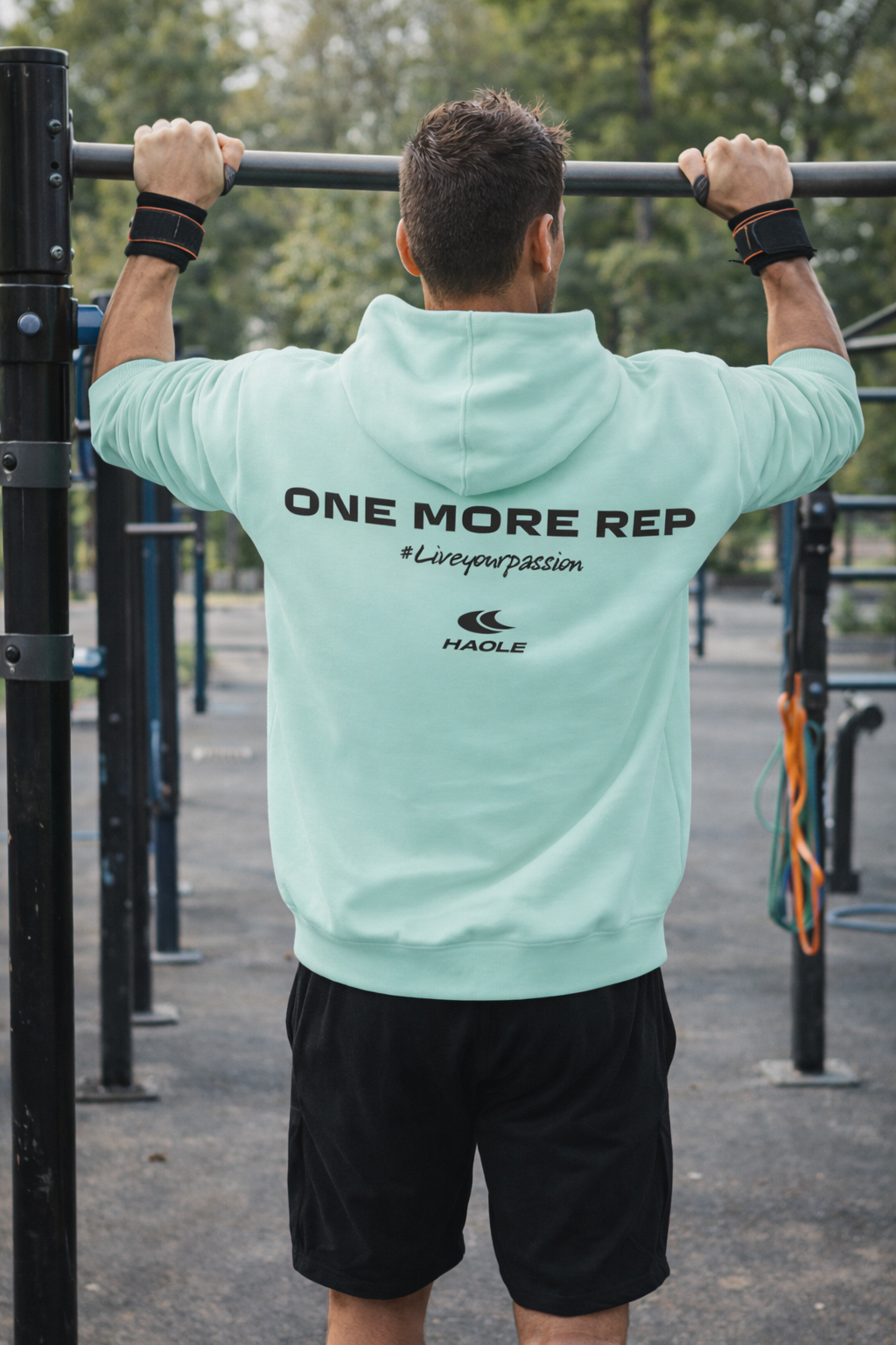 One More Rep - Hoodie - Férfi