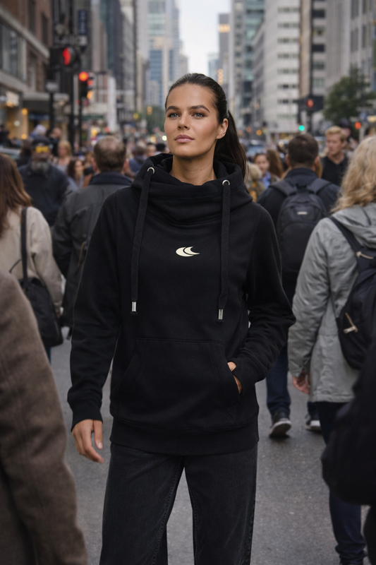 Haole Glide Hoodie - Magasított nyakkal - Női