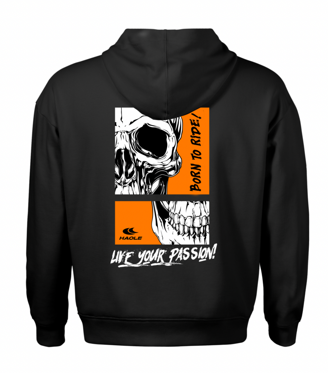 Born to ride - Hoodie  - Férfi